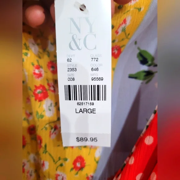 New York & Company new dress, Size L - Picture 5 of 5